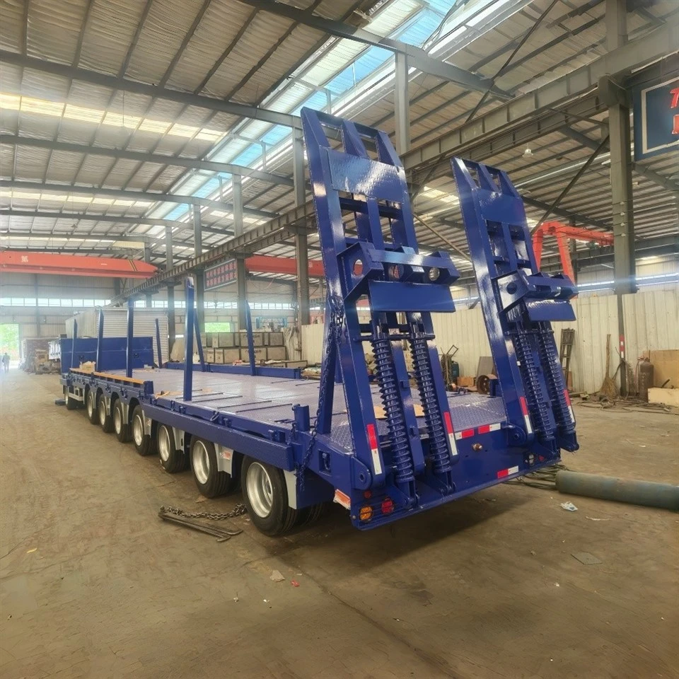 Multi-axle Low-bed Semi-trailer suppliers