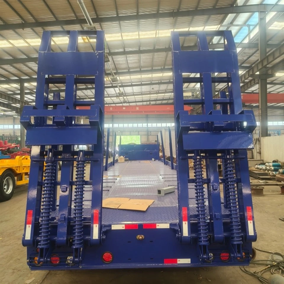 Multi-axle Low-bed Semi-trailer factory